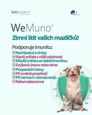❄️ Zima umí zvířecí imunitu rychle vyčerpat. Chlad, stres i sezónní virózy způsobují, že mazlíčci bývají unavenější a...